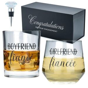 Wedding Engagement Gift - Glasses